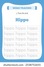 Letter, number, and word tracing help young children build writing skills by practicing shapes, numbers, and basic words. These activities improve hand-eye coordination and fine motor skills