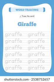 Letter, number, and word tracing help young children build writing skills by practicing shapes, numbers, and basic words. These activities improve hand-eye coordination and fine motor skills