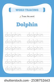 Letter, number, and word tracing help young children build writing skills by practicing shapes, numbers, and basic words. These activities improve hand-eye coordination and fine motor skills