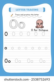 Letter, number, and word tracing help young children build writing skills by practicing shapes, numbers, and basic words. These activities improve hand-eye coordination and fine motor skills