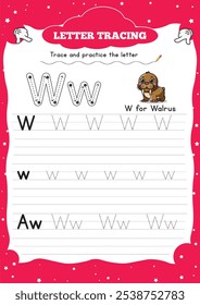 Letter, number, and word tracing help young children build writing skills by practicing shapes, numbers, and basic words. These activities improve hand-eye coordination and fine motor skills