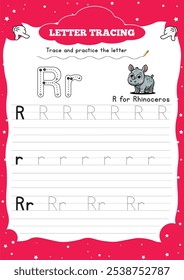 Letter, number, and word tracing help young children build writing skills by practicing shapes, numbers, and basic words. These activities improve hand-eye coordination and fine motor skills