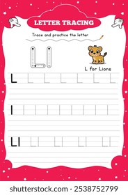 Letter, number, and word tracing help young children build writing skills by practicing shapes, numbers, and basic words. These activities improve hand-eye coordination and fine motor skills