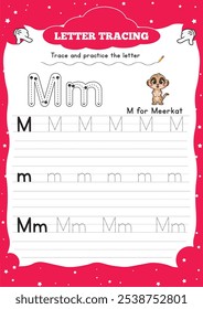 Letter, number, and word tracing help young children build writing skills by practicing shapes, numbers, and basic words. These activities improve hand-eye coordination and fine motor skills