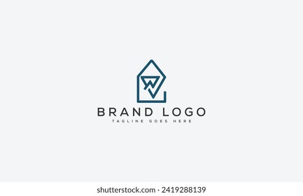 letter NV logo design vector template design for brand.