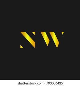 Letter NW Logo Design.eps