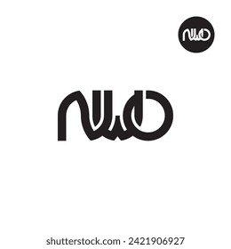 Letter NWO Monogram Logo Design