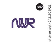 Letter NWR Monogram Logo Design