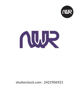 Letter NWR Monogram Logo Design