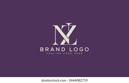 letter NZ logo design vector template design for brand