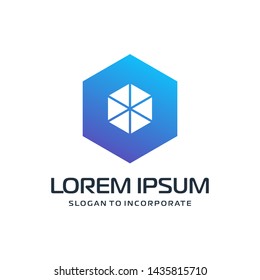 Letter O abstract Logo Template.construction concept. digital technology logo -vector