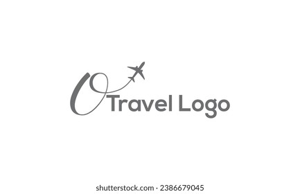 Letter O Airplane sign icon. Travel trip round the world symbol. Circle and square buttons. Flat design set. Thank you ribbon. Vector