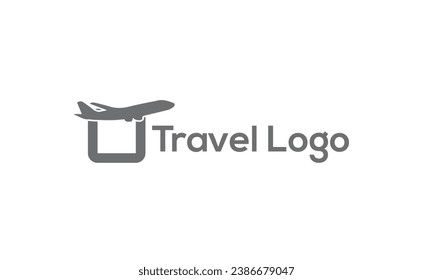 Letter O Airplane sign icon. Travel trip round the world symbol. Circle and square buttons. Flat design set. Thank you ribbon. Vector