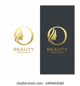Letter O Beauty Logo Vector Template