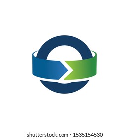 LETTER O BEHIND THE LOGO DESIGN