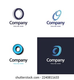 Letter O Big Logo Pack Design Creative Modern logos design for your business