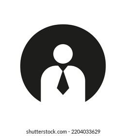 Letter O Business Man Symbol  for Insurance, Secure And Success Vector Template