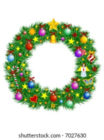 Letter O - Christmas decoration - part of a full set Alphabet