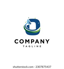  Letter O cleaning care logo icon vector template.eps