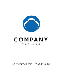 Letter O Cloud Logo Icon Vector