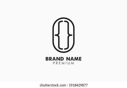 Letter O Code Logo Vector Template suitable for programming code computer business business product