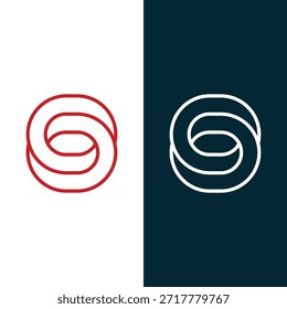 Carta o criativo logotipo ícone de design elementos de modelo Stock Vetor.