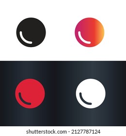 Letter O Creative Unique Modern Vector Logo Design