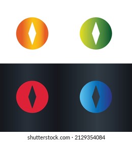 Letter O Creative Unique Modern Vector Logo Design