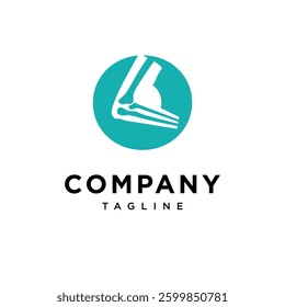 Letter O Elbow surgery Logo Icon Vector