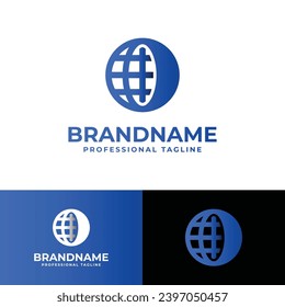 Letter O Globe Logo, suitable for business related to Globe with O initial