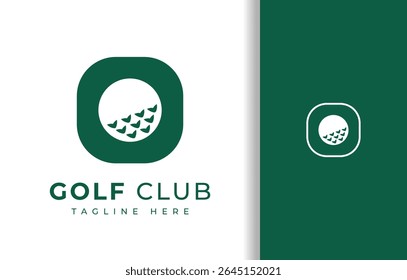LETTER O WITH GOLF BALL LOGO