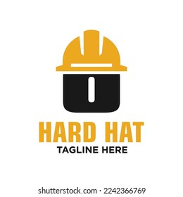 Letter O Hard Hat Logo Design Template Inspiration, Vector Illustration.