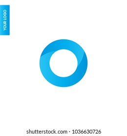 Letter O icon design template elements. Vector color sign.