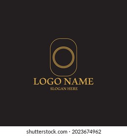 diseño de plantillas de ilustración de vector de letra o icono