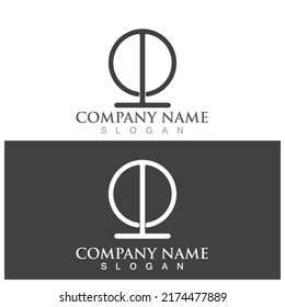 letter o icon vector illustration template design