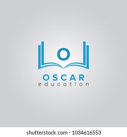 Letter O initial Business Education Logo