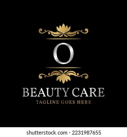 letter O initial luxury vector logo design