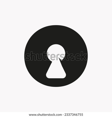 Letter O Key Hold Logo Design. Locked Icon, Security, Protection, Safe Symbol Vector Template