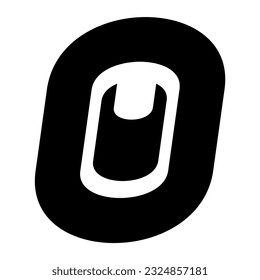 letter O O letter line icon background logo design Typography template element, ABC symbol concept type as logotype, Minimal creative monogram symbol. Premium type of business logo.