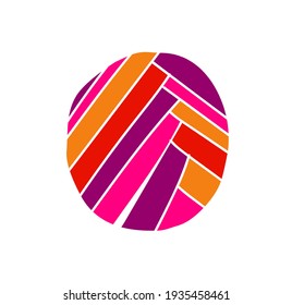 Letter O line logo design. Linear creative minimal monochrome monogram symbol. Universal elegant vector sign design. Premium business logotype. Graphic alphabet.