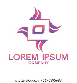 Letter O line logo design.Creative minimal linear monogram symbol. Universal elegant vector sign design. Premium type of business logo. Graphic alphabet symbol for technology identity