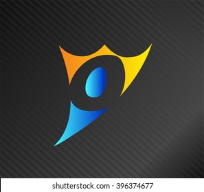Letter O logo
