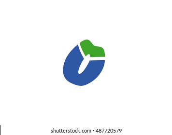 Letter O logo
