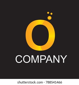 Letter O logo .