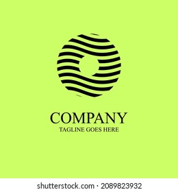 
Letter O logo. Abstract logo for business company. Letter identity design element. O - Vector