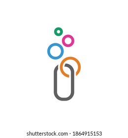la letra o logotipo va acompañada de un pequeño círculo como la espuma voladora