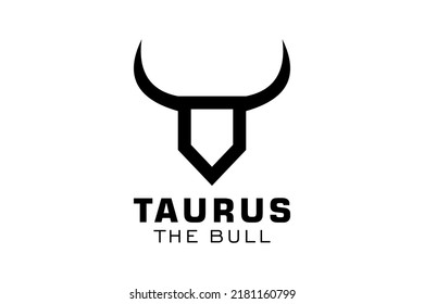 Letter O logo, Bull logo,head bull logo, monogram Logo Design Template