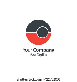 Letter O Logo Circle Icon Design Template Elements