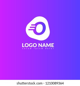 letter O logo concept