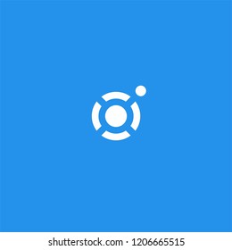 Letter O logo design